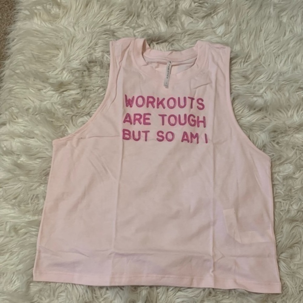 Fabletics Pink Workout Tank Size Small - Picture 10 of 11
